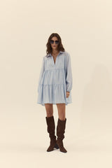 Gomera Dress | Light Blue