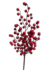 Red Berry Spray | 25"