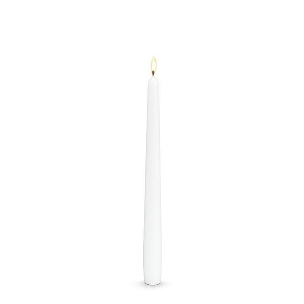 White Taper Candle | 12"