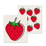 Set of 2 Swedish Dishcloths | Simply Strawberry