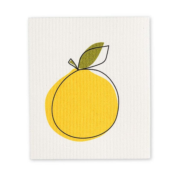 Set of 2 Swedish Dishcloths | Orange & Pear