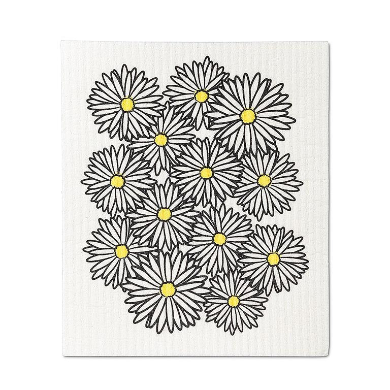 Set of 2 Swedish Dishcloths | Daisy