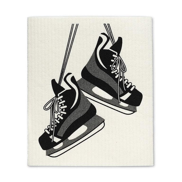 S/2 Swedish Dishcloths | Skates & Stick
