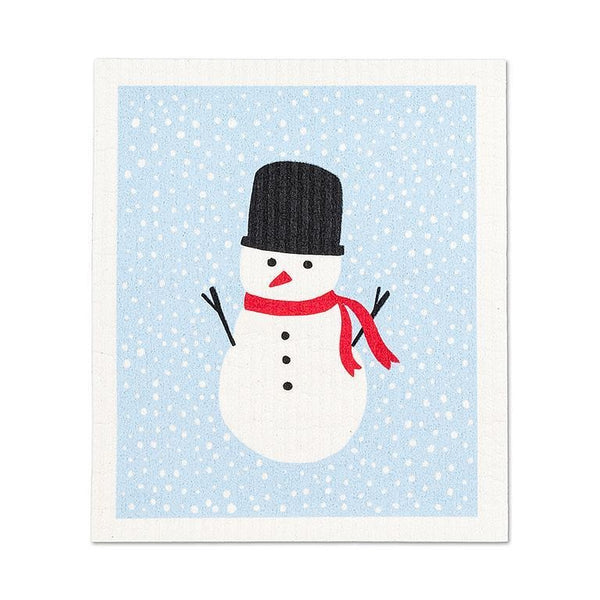 S/2 Swedish Dishcloths | Snowman