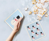 S/2 Swedish Dishcloths | Snowman