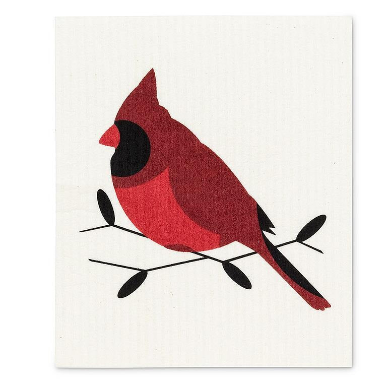 S/2 Swedish Dishcloths | Cardinals