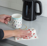 S/2 Swedish Dishcloths | Cardinals