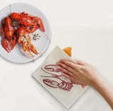 Set of 2 Swedish Dishcloths | Lobster & Crab