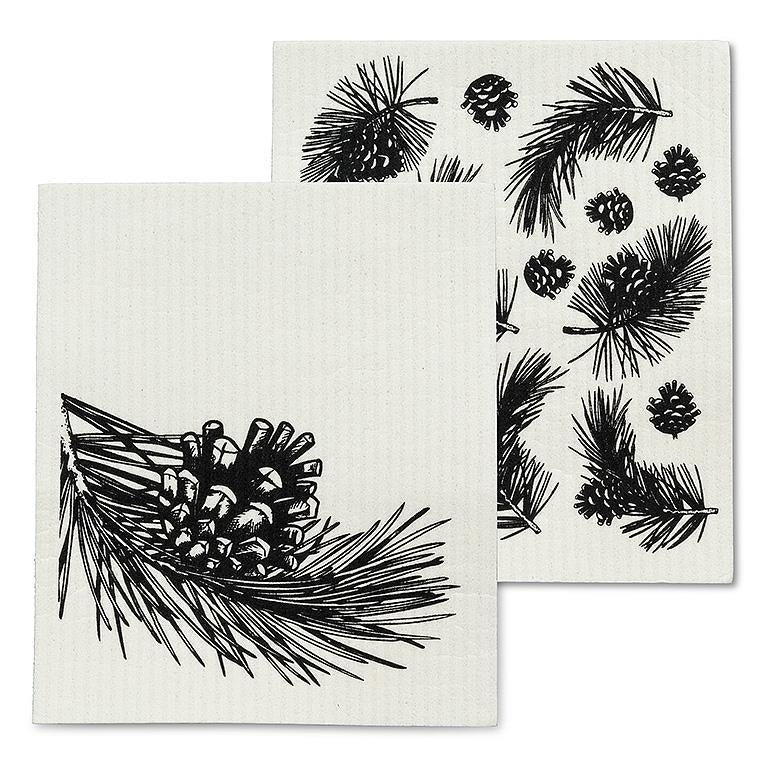 Set of 2 Swedish Dishcloths | Pinecone & Branch