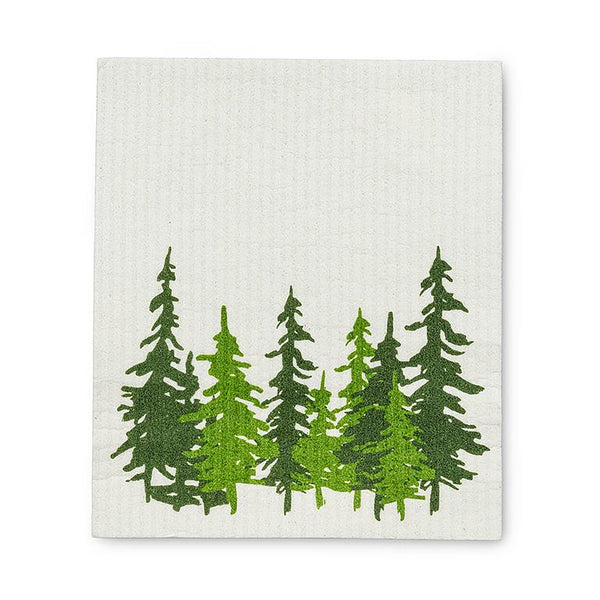 S/2 Swedish Dishcloths | Evergreen Forest