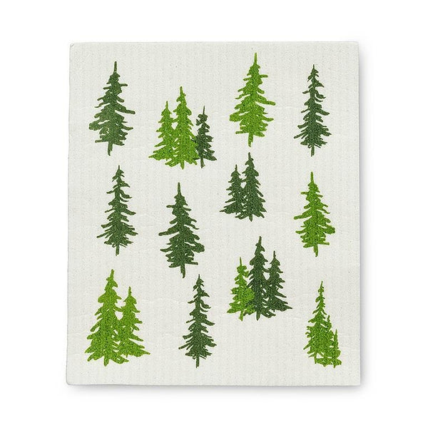 S/2 Swedish Dishcloths | Evergreen Forest