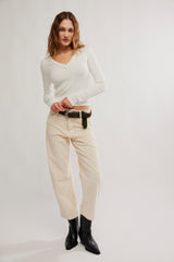 Neria Top | Clean Ivory