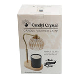 Candle Warmer Lamp | Crystal Gold