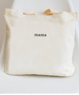 Embroidered Canvas Tote Bag | Mama