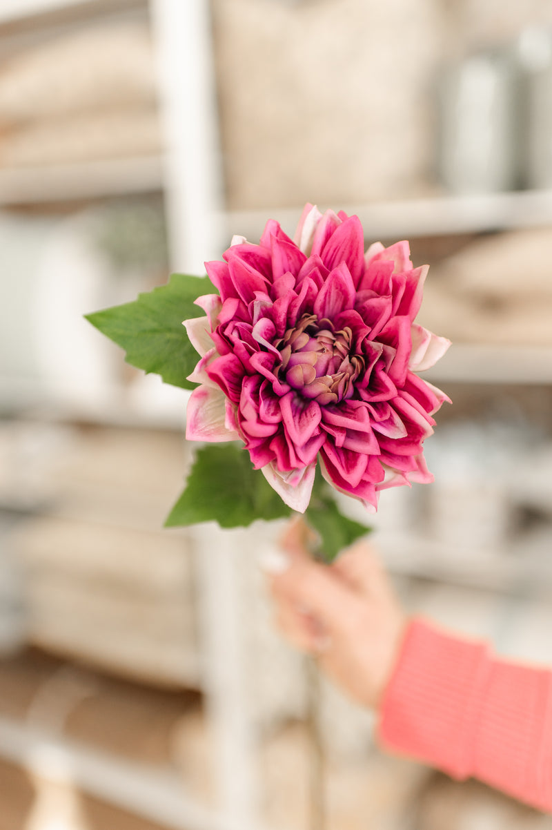 Fresh Touch Mauve Dahlia Spray | 21"