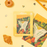 Autumn Cascade | 1000-Piece Puzzle | Designed in Canada
