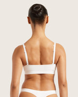 Wireless T-Shirt Bra | White