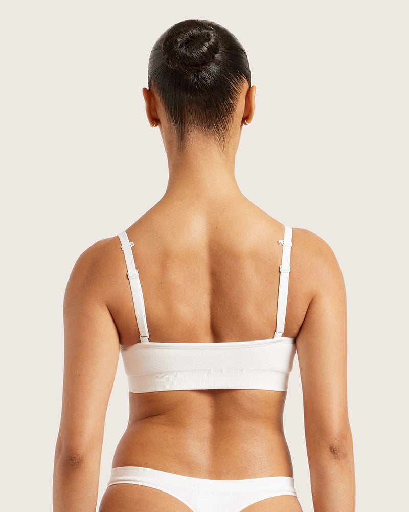 Wireless T-Shirt Bra | White