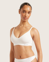 Wireless T-Shirt Bra | White
