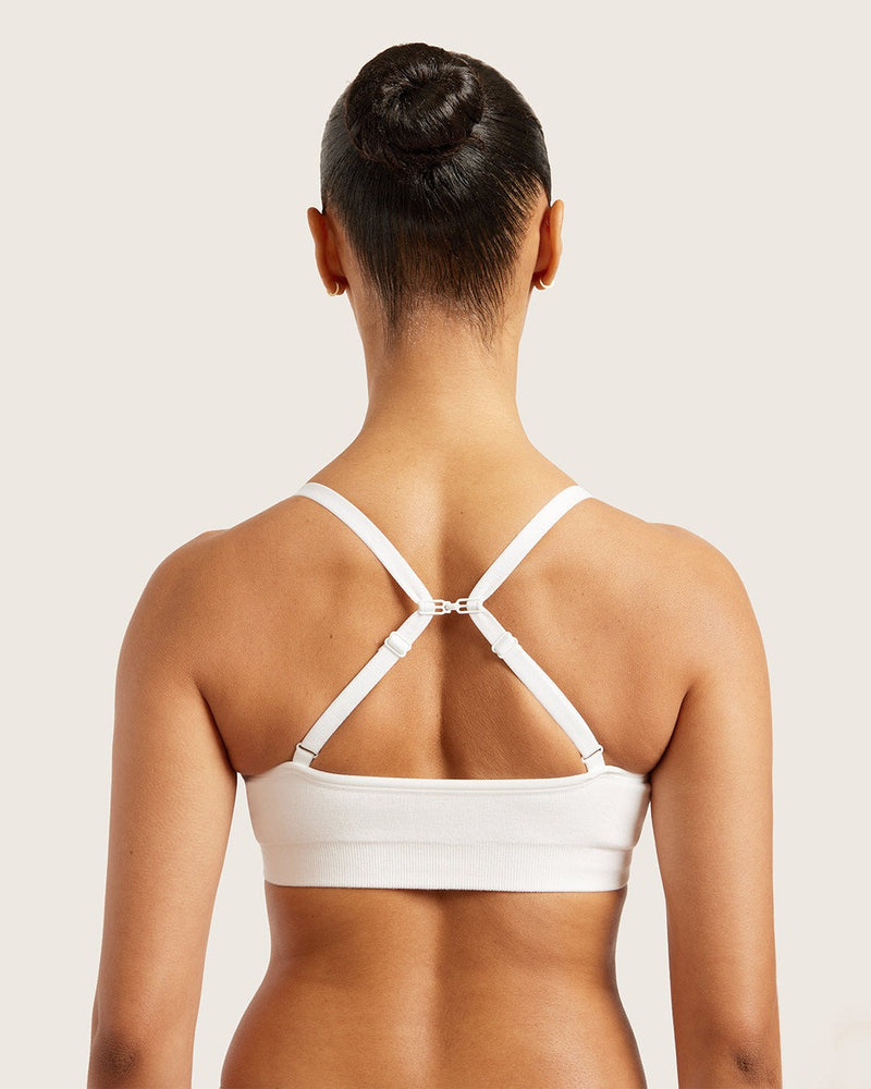 Wireless T-Shirt Bra | White