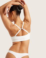 Wireless T-Shirt Bra | White