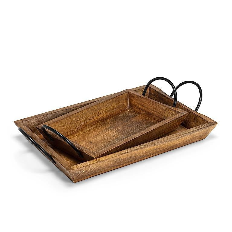 Rectangle Tray With Handles | Large