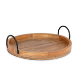 Round Tray With Handles | Medium