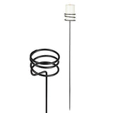 Coiled Candleholder Garden Stake