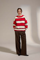 Ossa Sweater | Red Stripe