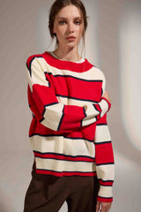 Ossa Sweater | Red Stripe