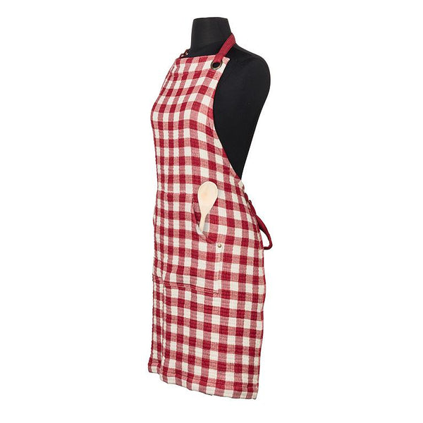 Gingham Apron | Red