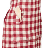 Gingham Apron | Red