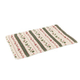 Placemat | Holly Berry Stripes