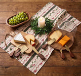 Kitchen Towel | Holly Berry Stripes