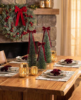 Napkin | Holiday Trees w/ Bows