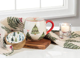 Kitchen Towel | Holiday Trees w/ Bows