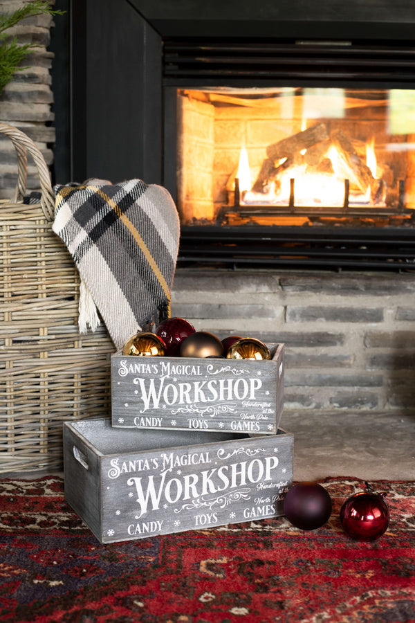 Santa's Workshop Crates