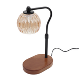 Candle Warmer Lamp | Crystal Black