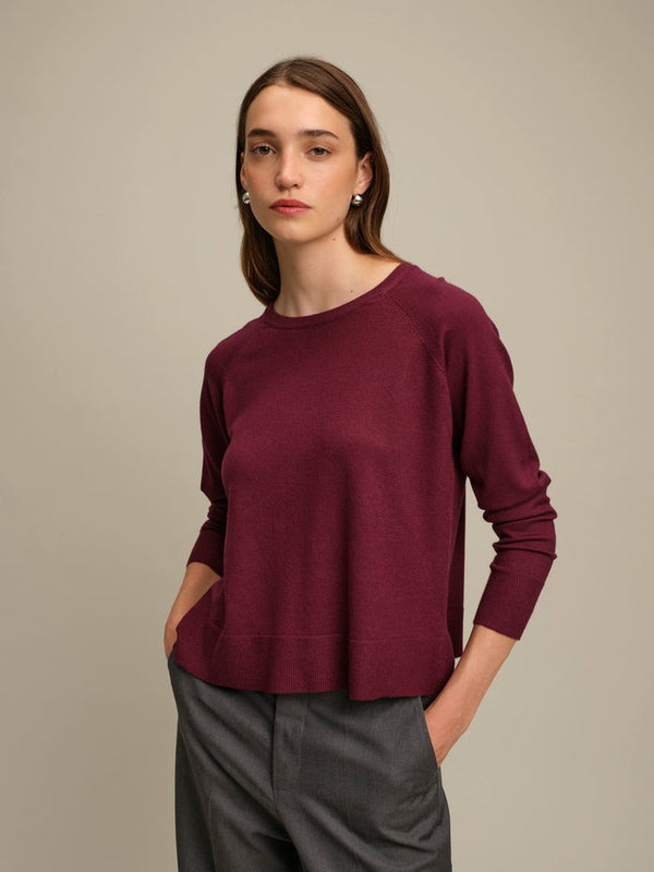 Lorraine Sweater | Wine