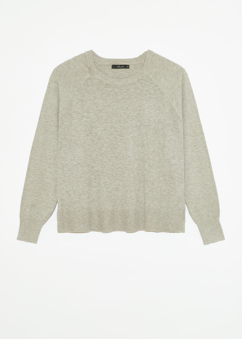 Lorraine Sweater | Grey Melange