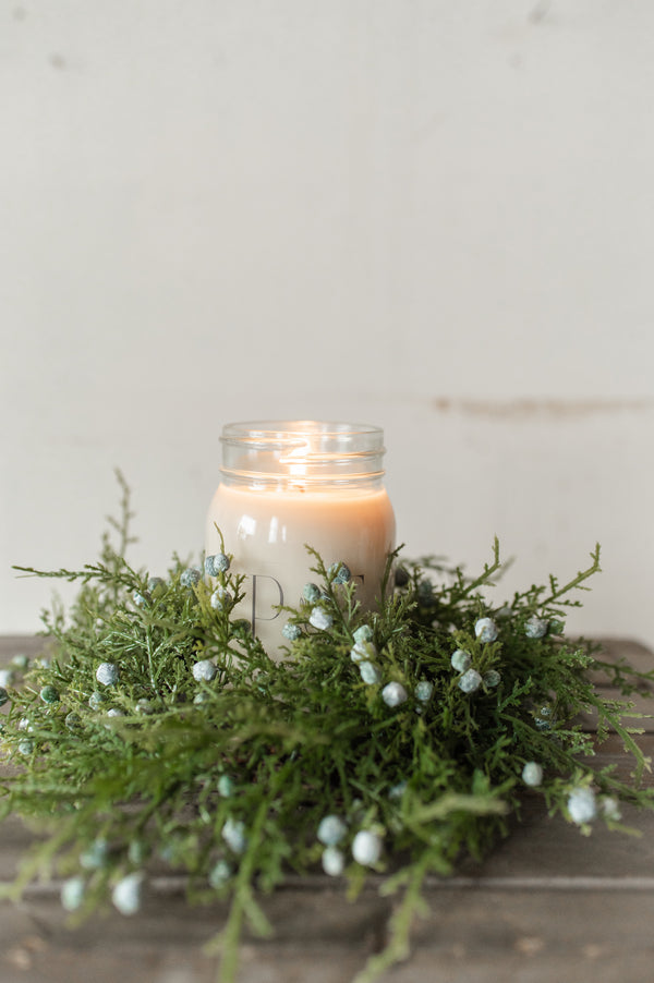 Juniper Candle Ring