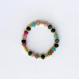 Selena Glass Gemstone Bracelet | Multi