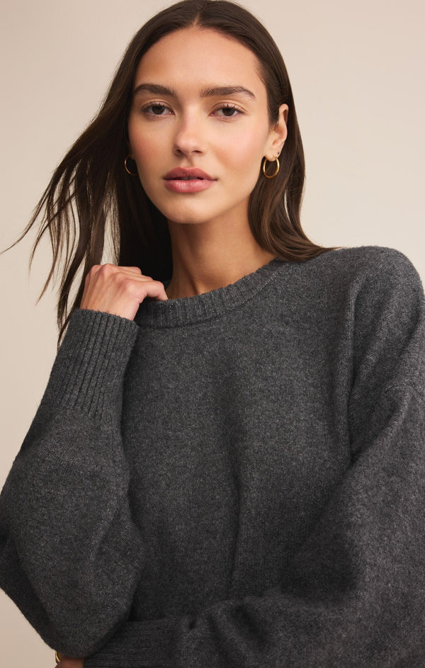 Cirrus Sweater | Charcoal Heather