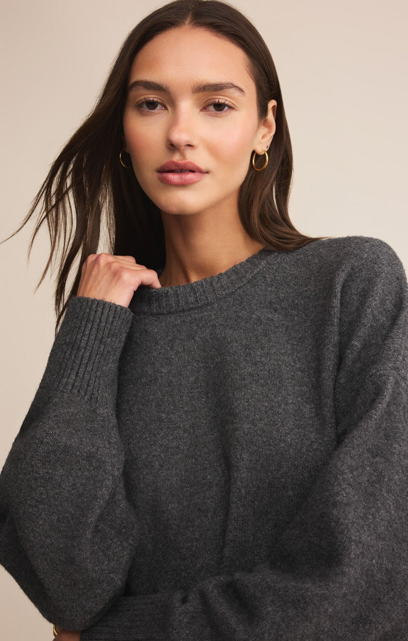 Cirrus Sweater | Charcoal Heather
