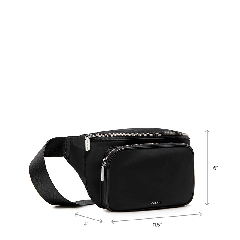 Aaliyah Fanny Pack | Latte Nylon