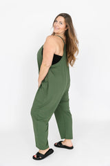 Abigael Romper | Moss - FINAL SALE