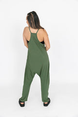 Abigael Romper | Moss - FINAL SALE