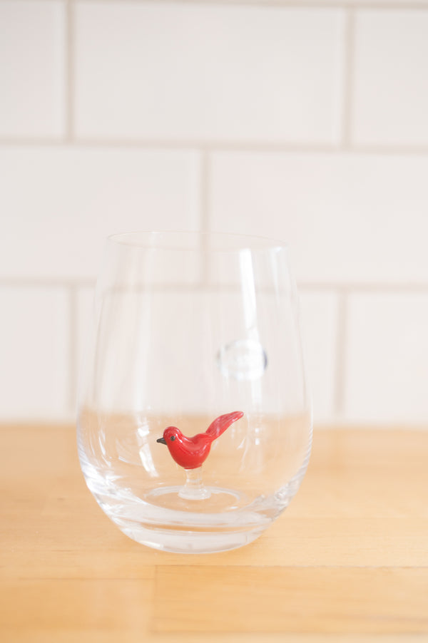 Icon Stemless Goblet | Cardinal