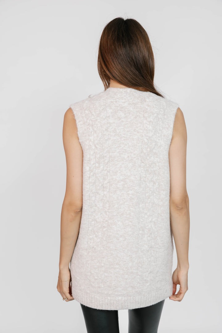 Adeline Vest | Oatmeal