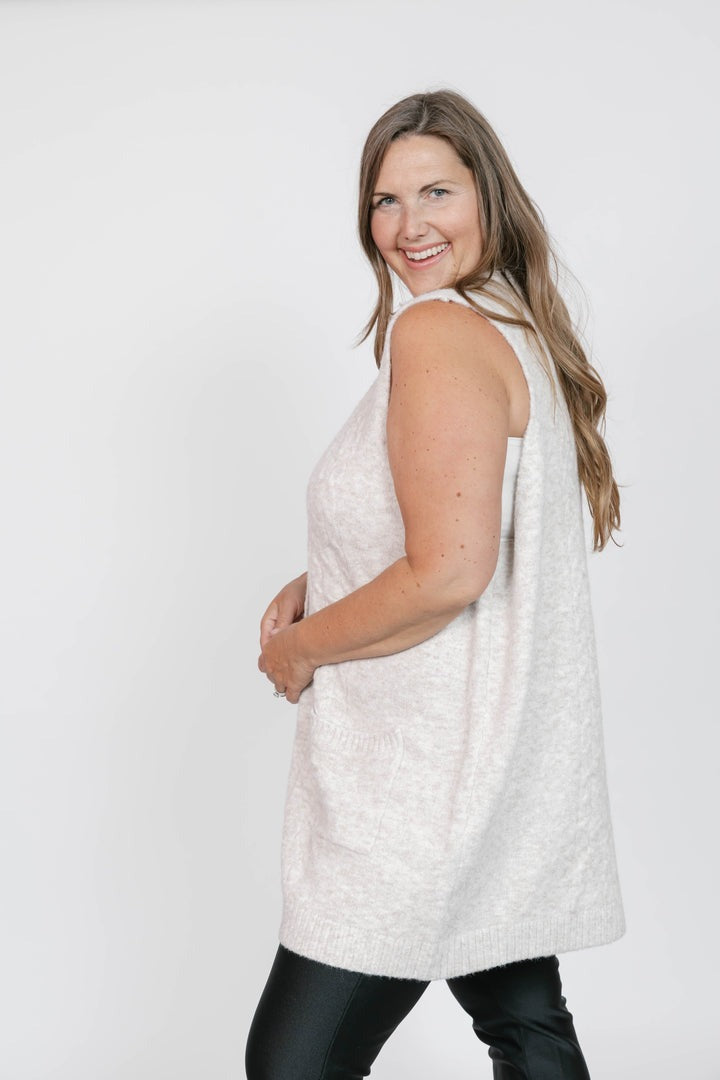 Adeline Vest | Oatmeal